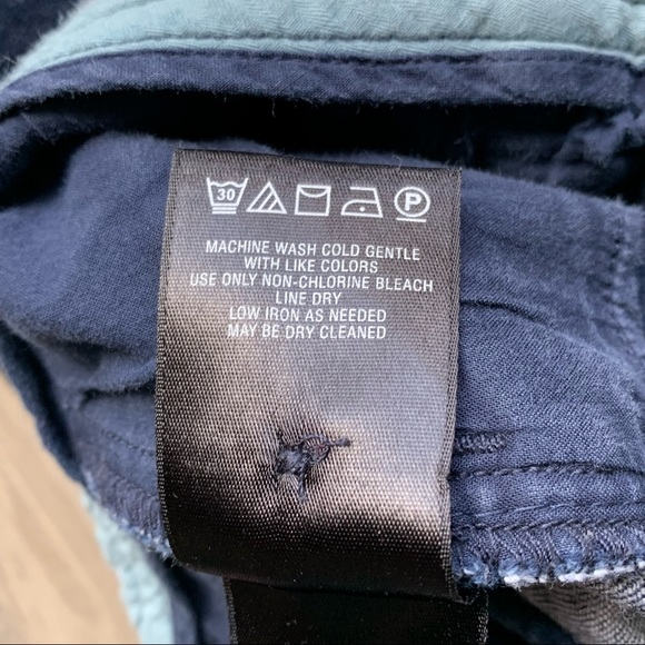 Anthropologie Essential Trouser Dark Chambray Denim Wide Leg - Picture 9 of 12